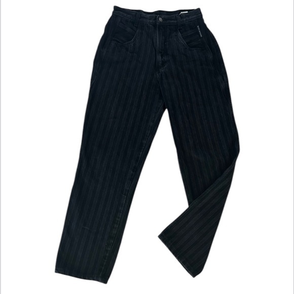 Vintage Rockies Rocky Mountain jeans black stripe size 30 - Picture 1 of 11
